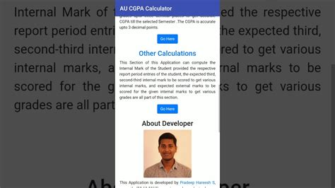 Rather calculating manually a online gpa calculator tool will save their time. AU CGPA Calculator Tutorial | Anna University Regulation ...