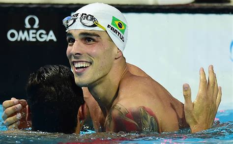 O brasil ainda ganhou mais três medalhas no primeiro dia de disputa do evento italiano, com guilherme costa (prata nos 400m livre), fernando scheffer (bronze nos 400m livre) e gabrielle roncatto (bronze nos 200m livre).fonte: Bruno Fratus é bronze nos 50 m livre no Mundial de Kazan ...