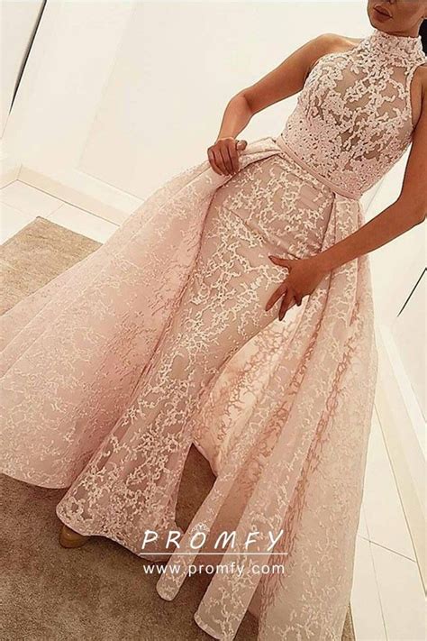 Check out our blush bridal dress selection for the very best in unique or custom, handmade pieces from our dresses shops. Blush Lace Mermaid Overskirt Bridal Shower Dress | Prom dresses lace, Evening dresses prom, High ...