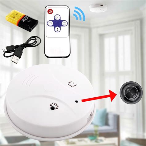 These smoke detectors look like real smoke detectors but actually, they are spy cam's that we can we for our securities purposes. Hd Dvr Hidden Camera Smoke Detector Motion Detection Video ...