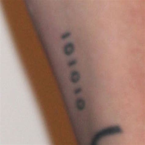 Posted by celebfan at 2:55 pm feb 25th. Pauley Perrette Number Forearm Tattoo | Steal Her Style