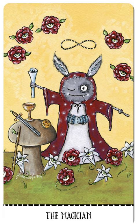 #monstarot (what do these cards together mean? Featured Card of the Day - The Magician - Monstarot from ...