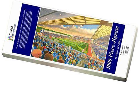 Het deed dienst als de hoofdlocatie van de olympische zomerspelen 2012. Print of Ewood Park Stadium Fine Art - Blackburn Rovers ...