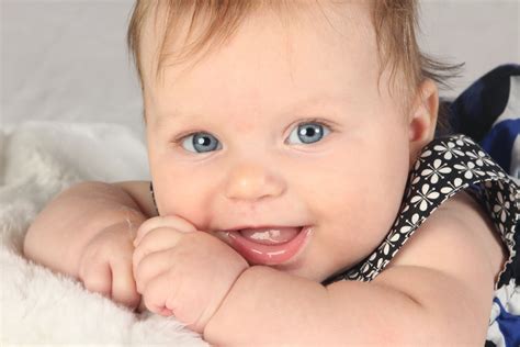 Bathing more than this can dry out your baby's skin. Clare's Journey: Eliza at Four Months Old