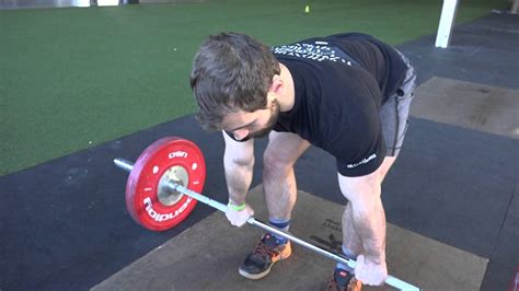 During the clean, the lifter moves the barbell from the floor to a racked position across the deltoids, without resting fully on the clavicles. Weightlifting: Full Clean and Jerk - YouTube