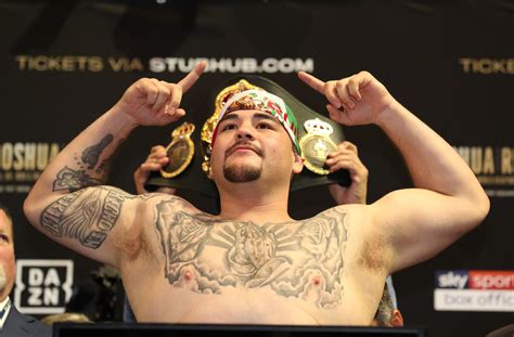 (right) punches anthony joshua during his surpise victory. Andy Ruiz Jr. Shows Off His Impressive Weight Loss Ahead ...