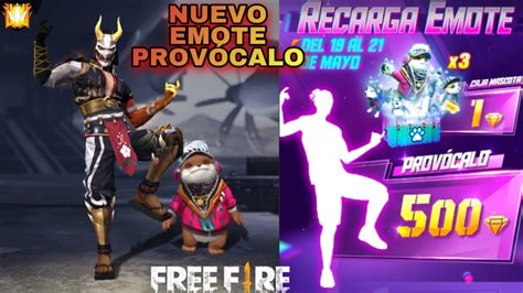 Free fire emote party event the emote party event started last thursday and includes two main ways for players to get these emotes. 💥ASI CONSEGUIRAS EL EMOTE *PROVOCALO* en FREE FIRE😱😱🥰🥰 ...
