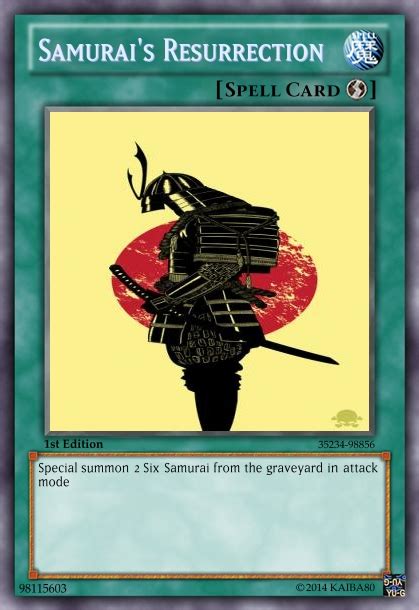 Also, this is how you make a card. Make your own yugioh card and post them