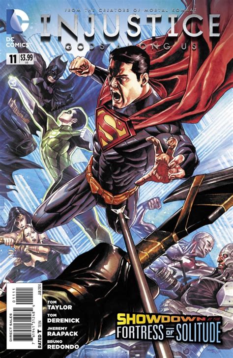 5.25 x 8.25 inches, 21 cm. Injustice: Gods Among Us #11 (Issue)