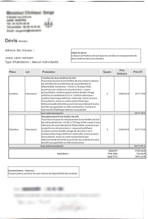 We did not find results for: Exemple devis peinture fenetre - Idées de travaux