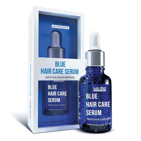 This silicon content just acts as the mask or plastic wrap on the hair scalp. Blue serum - Blue Hair Care Serum - Luis Bien USA