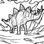 Quick stegosaurus facts stegosaurus had the brain of a walnut stegosaurus means roofed lizard Ausmalbilder Dinosaurier kostenlos drucken und ausmalen