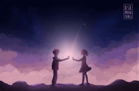 A collection of the top 46 your name wallpapers and backgrounds available for download for free. Kimi No Na Wa Animation GIF by Aishwarya Sadasivan - Find ...