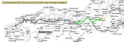 Find walking maps and guidebooks the nakasendo trail links kyoto and edo via the mountains. Hiking trail in Kiso Valley