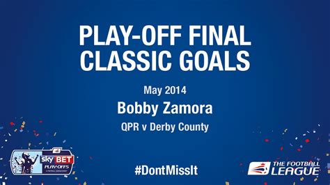 The 2005 final was a cagey affair to be honest and one goal was always likely to be enough to win it for either side. Classic Play-Off Final Goals - Bobby Zamora (Queens Park ...