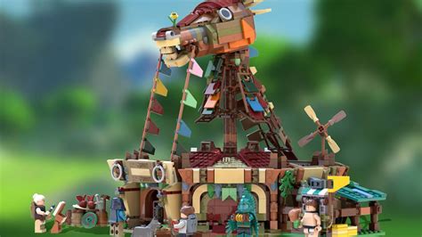 It's dangerous to go alone. Un fan crea un kit de LEGO basado en Zelda Breath of the ...