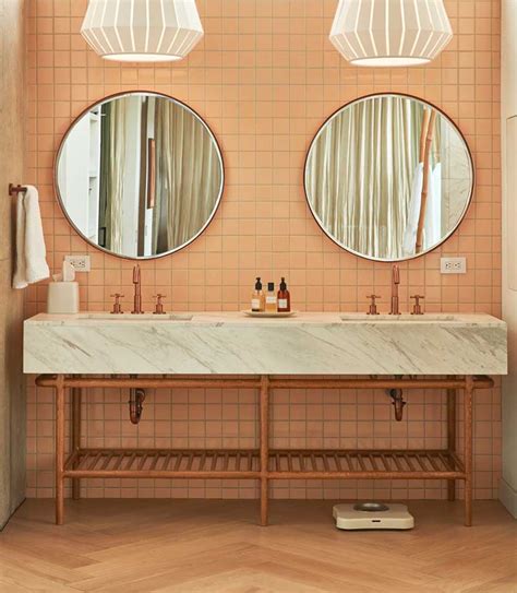 Our augusta tile stencil is a great choice for a trendy makeover! Mid Century Tile - vintage ceramic tile for bathrooms ...