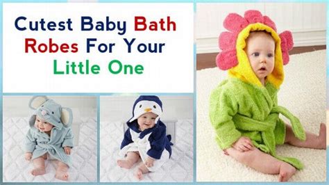 #babybath #howtobabybath #bathyourbabyin this video we explained about how to babth baby gentle in indian style. Cutest Baby Bathrobes For Your Little One | Kids Bathing ...