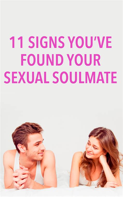 When someone makes eye contact with you, that's a key sign they're attentive and interested in what you have to say. 11 Signs You've Found Your Sexual Soulmate | Envy ...