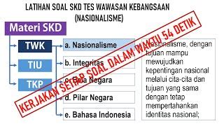 Sistem penilaian tes skd cpns: Kumpulan Contoh Soal: Contoh Soal Nasionalisme Cpns 2019 Pdf