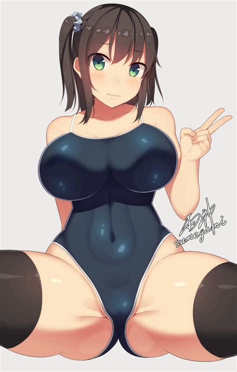 In the story of xenoblade, she is one of the living. Thicc swimsuit Original : BigAnimeTiddies