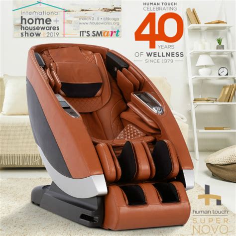 9 features that make this a contender for best massage chair! Human Touch® Debuted Several New Products at the 2019 ...