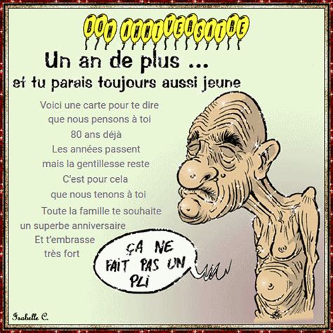 80 Ans Anniversaire Humour