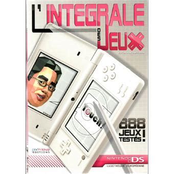 En particular, la parte inferior es una pantalla táctil, que permite a. L'intégrale des jeux Nintendo DS - broché - Collectif ...