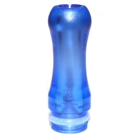 Round Plastic 510 Drip Tip - Blue - Vape It Now