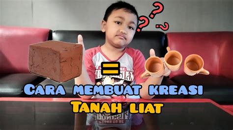 Siapkan alat serta bahan yang akan dipakai. CARA MEMBUAT KREASI DENGAN TANAH LIAT - YouTube