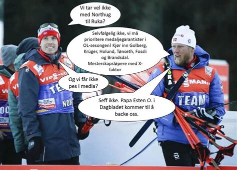 Skidstjärnan var inte sen att håna blågult på sin instagram. Northug sto ikke bak bildet - disse laget Instagram ...