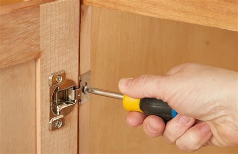 For hardwood cabinets, use a 1/8″ or 3/32″ drill bit for a small pilot hole. Two Color Kitchen Cabinet Makeover - How To | KILZ®