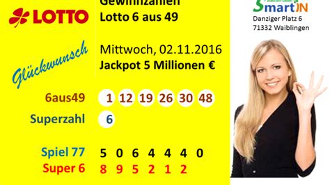 Winning numbers, prize breakdowns, jackpot information and previous results are also available. Mittwoch Ziehung Lottozahlen 6 Aus 49 2019 🤑