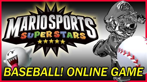 The game features two game modes: Mario Sports Superstars - 3DS Baseball ONLINE Game - 9 ...