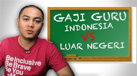 Berapa gaji dan bonus atlet indonesia di asian games 2018? GAJI GURU INDONESIA VS LUAR NEGERI - YouTube