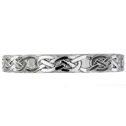 Working with a farmer florist, who will create your wedding arrangements from (likely organic) blooms she grows and maintains herself (likely locally). Celtic Knot Band | Celtic knot band, Celtic wedding rings ...