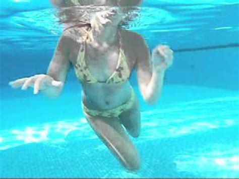 This is my girlfriend tamy. ASH - POOL UNDERWATER - YouTube