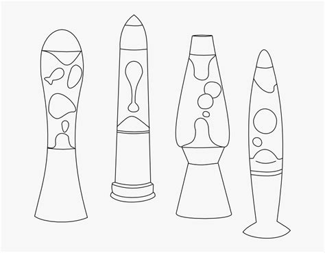 Well you're in luck, because here they come. Lava Lamp Coloring Page , Free Transparent Clipart ...