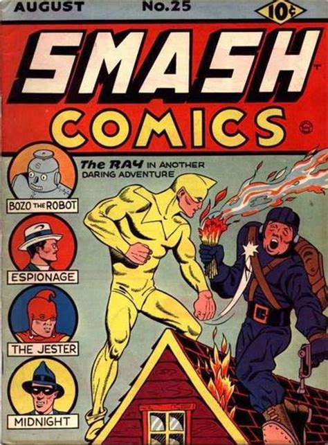 The ray takes flight with new promo art. Smash Comics Vol 1 25 | DC Database | FANDOM powered by Wikia