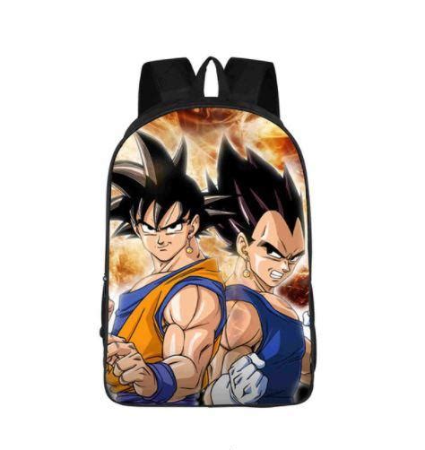 They are sterling silver with frosty yellow plastic beads. Goku Vegeta Fusion Earrings Cool Style School Backpack Bag — Saiyan Stuff