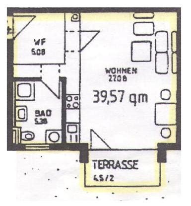 Wohnung landshut ab 480 €, 5 wohnungen mit reduzierten preis! 1-Zimmer Wohnung (40qm) in Nikola (teilmöbliert) zum 01.04 ...