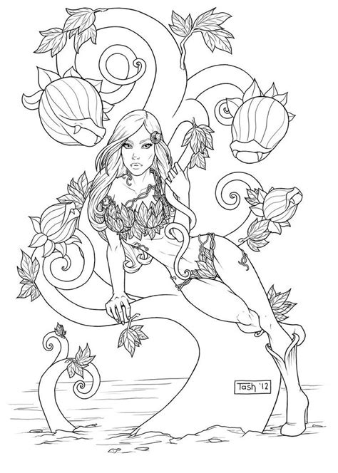 Free printable coloring page for super hero high girls batgirl. poison ivy colouring pages - Google zoeken | Coloriage ...