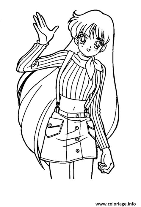 Dessin fille manga a imprimer is important information accompanied by photo and hd pictures sourced from all websites in the world. Coloriage Fille Manga 45 Dessin Manga à imprimer