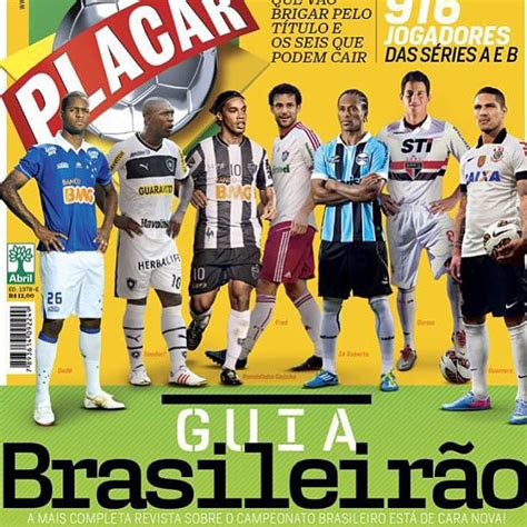 Acompanhe todos os jogos de hoje da série a do campeonato brasileiro com resultados e informações sobre as partidas. CLUBE DO TORCEDOR BRASILEIRO: GUIA DO BRASILEIRÃO 2013 ...