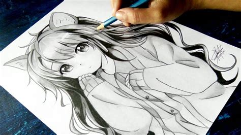 Free anime classes online (skillshare) review: How to draw Anime "Neko" Anime Drawing Tutorial for Beginners - YouTube in 2020 | Anime ...