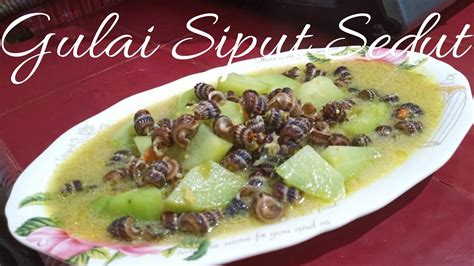 Biarkan selama 30 minit dan kemudian bilas seperti biasa sebelum dibasuh. Gulai Siput Sedut dari Kak Mis - YouTube