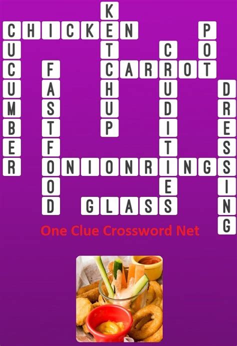 Of course, this is the solution of the mentionned day but it is possible solution for the same clue if found on another. Onion Rings - Get Answers for One Clue Crossword Now