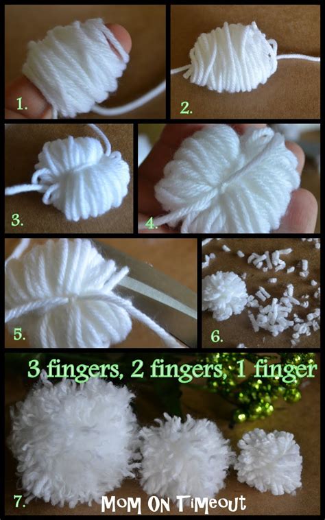 I think they look especially cute in a child's room. How To Make Your Own Pom Poms {Tutorial} - Mom On Timeout ...