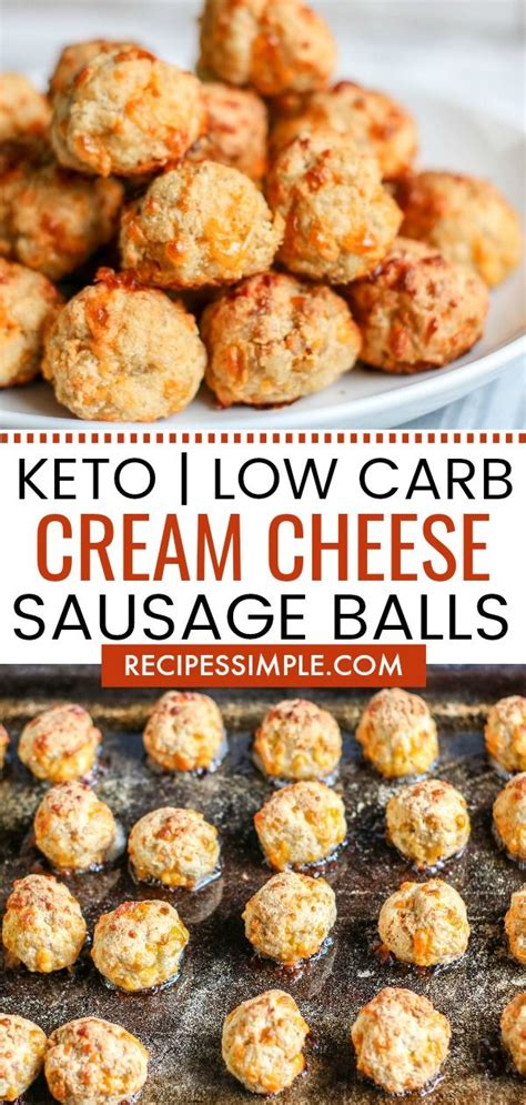 The hard part is that it requires the use. Keto Low Carb Cream Cheese Sausage Balls - Yummy Recipes