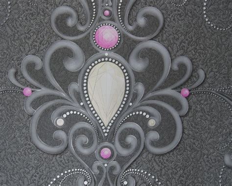 Tapeten von harald glööckler sind wie moderner barock für die augen und entsprechen damit dem typisch pompöösen stil des extravaganten modedesigners. Harald Glööckler Designer Barock Tapete Deux 54425 ...